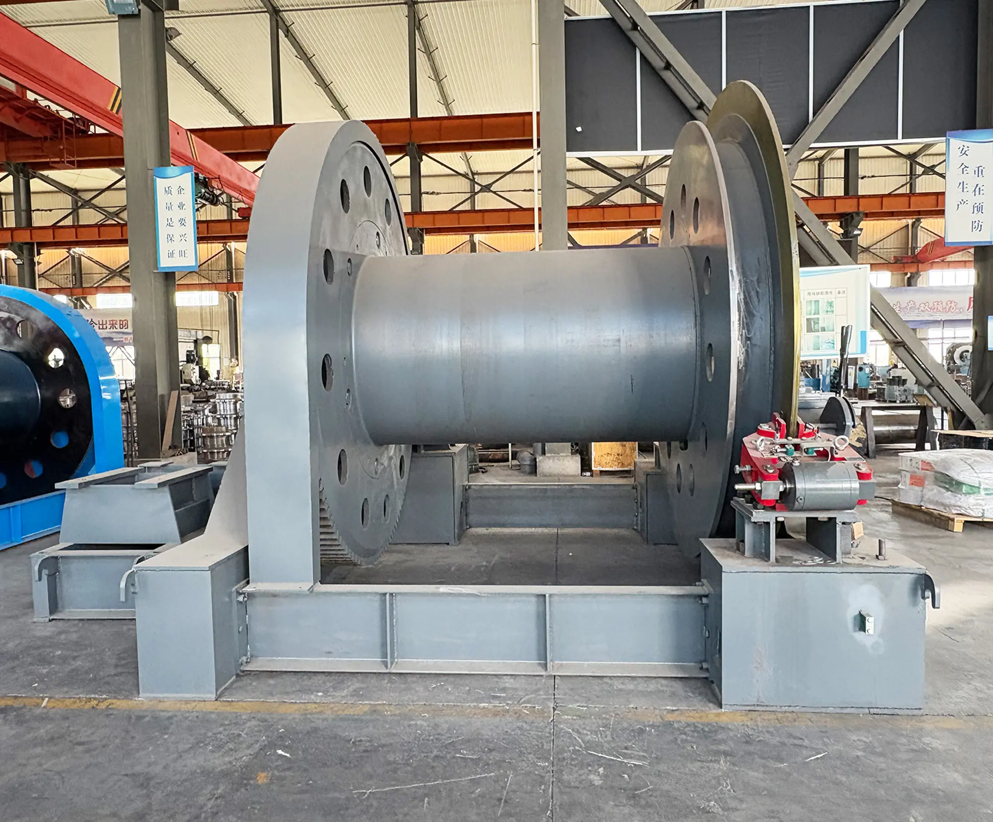 Malacate de Hundimiento de Pozos JZ (Freno de Disco)