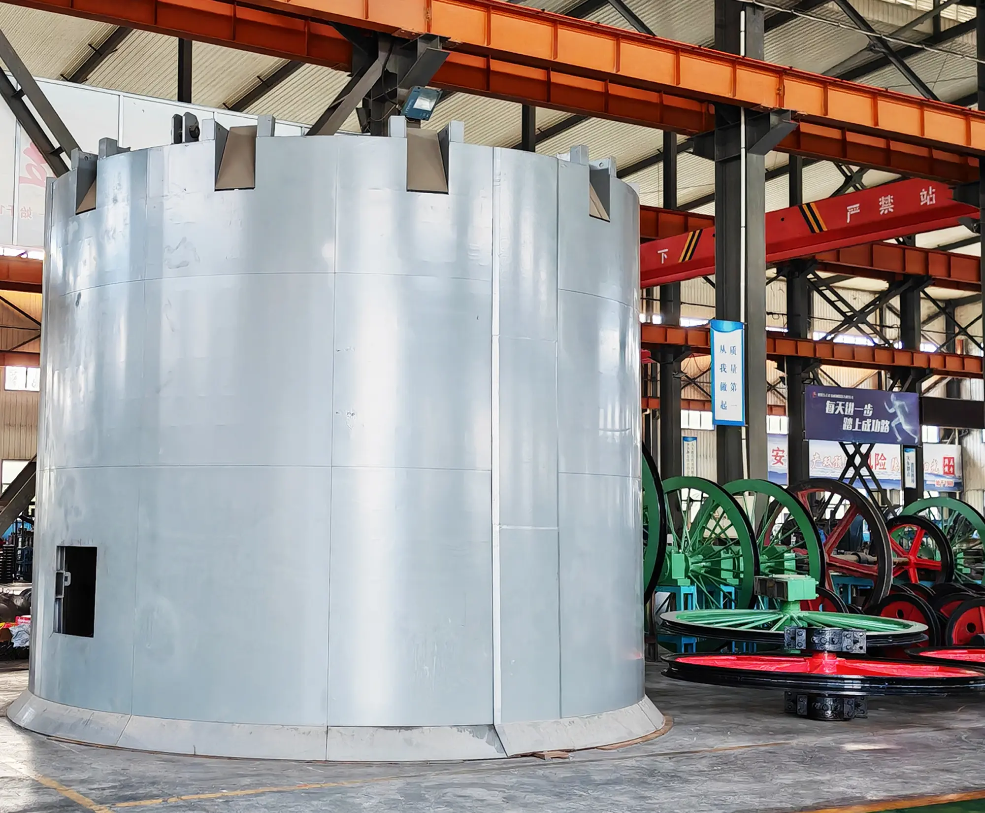 Plantilla Metálica Móvil General para Pozos Verticales