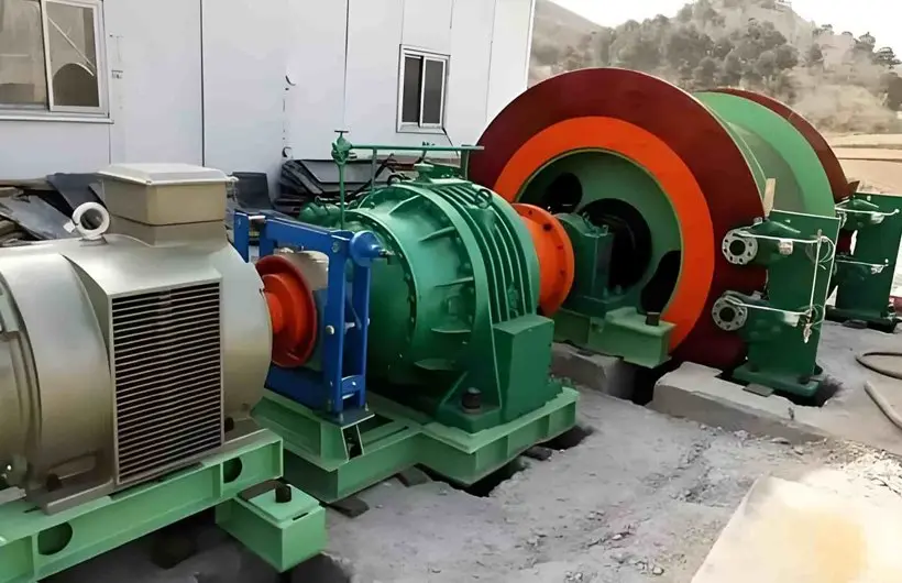 Torno minero de izaje a prueba de explosiones JKB