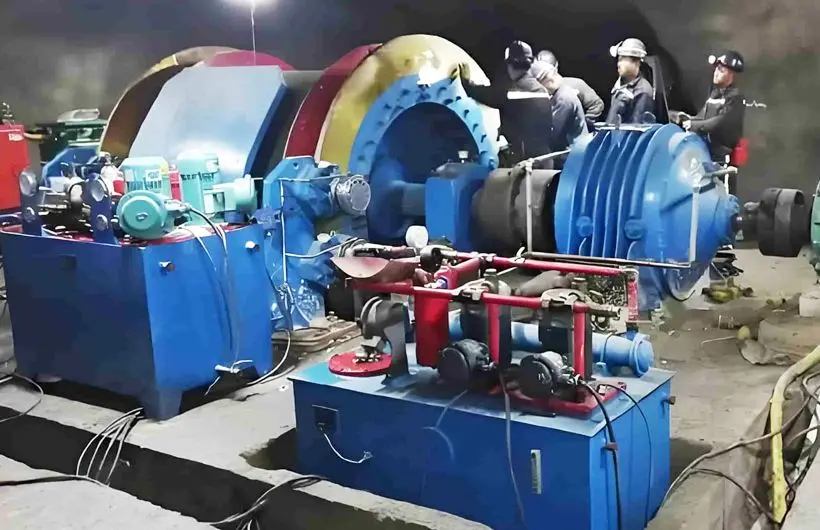 Torno minero de izaje a prueba de explosiones JKB