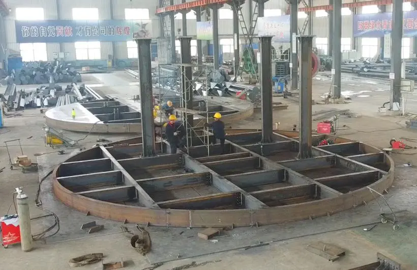 Plataforma de hundimiento minero