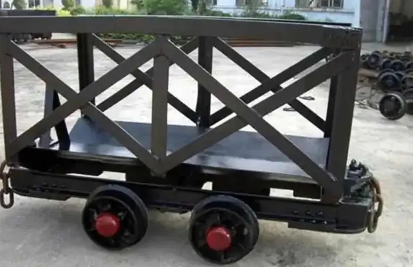 Vagoneta transporte materiales mineros