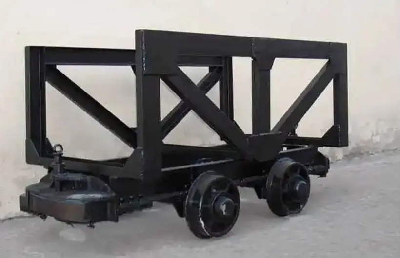Vagoneta transporte materiales mineros