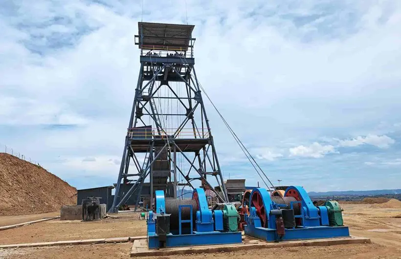 Malacate estabilizador minero JZ